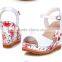 nurse shoes with wedge heels  bridal shoes white with decoration wholesale women shoes 2015