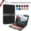 Shenzhen F&C hand-crafted premium PU leather Material folio cover wholesale case for macbook pro laptops 11" 12" 13" 15" Compati