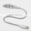 New hot selling ultra bright USB LED light 3led Serpentine light