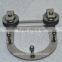Hot Selling Household "U" Shape Carbon Steel Sliding Barn Door Hardware