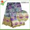 hollandis wax fabric with embroidery design flowers ankara high quality wax fabric