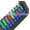 12pcs 1/2" CRV colour coded SQ socket set