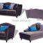 S15930 Grey Velvet 1 2 3 Living Room Sofa Set