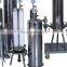 Stainless steel sanitary cartridge filter housing for food filtration
