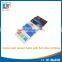 CE ROHS credit card power bank, super slim business card power bank, ultra slim thin power bank with custom full color logo