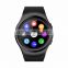 Cool Round IPS touch screen Bluetooth 4.0 smart watch heart rate monitor man smart watch