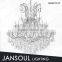 Chrome 19 lights classical italian chrystal chandelier