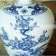 Chinese ceramic blue and white vase table lamp prices from factory