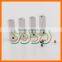YoYo Gold Yeezy Metal Aglet Shoe Laces Screw On Version Screwdiver Yeezy Inspired Aglet With Best Quality