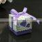 25pcs/lot Sweet Hollow Out Heart Candy Favor Paper Box Wedding Party Gifts Present Packaging Die Cut DIY Square Boxes