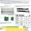 Various types of heat-resistant flexible flat cable withstanding thermal shock test