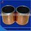 corrosion resistance bronze alloy based self - lubrication bearing bushings 25 * 28 * 30 mm bore used in spiral conveyer machine