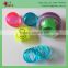 Transparent Slinky Spring Toy With Smiley Face