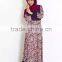2015 Latest design Dubai Abaya Ethnic Dress Muslim dress Islamic Clothing