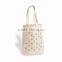 Printed canvas bag-Natural canvas