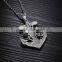 Promotional Items 2016 Stainless Steel Anchor Cool Playboy Necklace