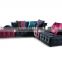 Italian fabric sofa set (LS-103 2A+B+2D)