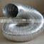 aluminum corrugated semi-rigid air conditioning duct for hvac ventilation
