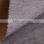 New arrival sofa fabric 100% polyester cation heather color sofa fabric combined with fleece popular in furniture fabric
