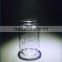 custom clear logo embossed glass canning mason jar wholesale                        
                                                Quality Choice
