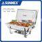 Sunnex Professional Classic Full Size Chafing Dish Set / Buffet Chafer, 8.5Ltr.