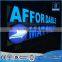 LED illuminated Customized Front lit Channel Letter sign