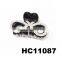 fashion black plastic hair claw rhinestone plastic hair clips stock