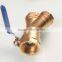 Brass Filter Ball Valve