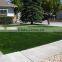 Natural colour artificial grass for landscape U shaped fiber