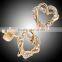 fashion gold earring designs new model kendra scott heart earrings for girls