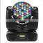 Made In China Cheap price 36x3w RGBW 4 IN 1 LED Moving Head Washer Stage Lighting Fixture for Club,Show,