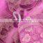Wholesale King and Queen Size Luxury Purple Rose Duvet Bedding Sets