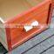 creative solid wood unfinished compartment wooden storage box