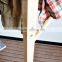 Tree shaped wood coat stand