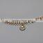movable gold metal jewelry trim Neckline decorate for colthing