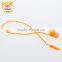 Plastic hanging tablets hang tag safety pin