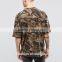 mens t shirts manufacturers china crew neck short sleeve oversized camo t shirt