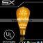 ST64 antique Chinese led filament 1-3w E26 E27 B22indoor starry lamp bulbs