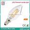 2014 new arrival E27 360 degree A60 LED Filament bulb, 6W led filament candle light                        
                                                Quality Choice