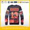 Customized fleece sweaters factory sexy sublimation print cotton fabric