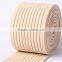 Breathy woven elastic webbing