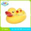 2015 New Item!PVC funny rubber duck+4 small duck baby bath learning toy