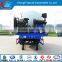 Two axle bulk cement semi-trailer truck bulk powder tanker trailer powder material transport trailer cement semi trailer