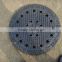 nodular casting ductile foundry manhole covers exported Korea OEM China manufacture top selling manhole covers