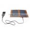2016 TOPSELLING Portable flexible solar charger power bank solar battery for mobil phone with high efficiency and new design