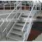 Adjustable galvanized steel step ladder