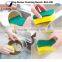 Efficient Cleaning Sponge Pad, Custom Polybag Package Abrasive Cleaning Glove Grab Scouring Pad For Dish