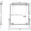 Singapore, 20W Driverless AC-Line Powered LED Floodlight,Dimmable LED by LG 220-240V, IP65 Driverless LED Floodlight Fixture