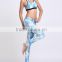 Tooqiz Breathable women sports bra fitness yoga pants