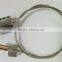 wire rope cross clamp/glass clip with wire made in China